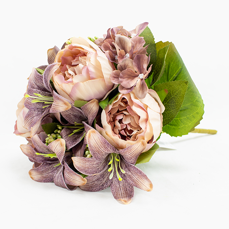 Bouquet de Peonia/Lilium/Hortense - Malva