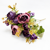 Bouquet Ranunculus - Roxo 28cm