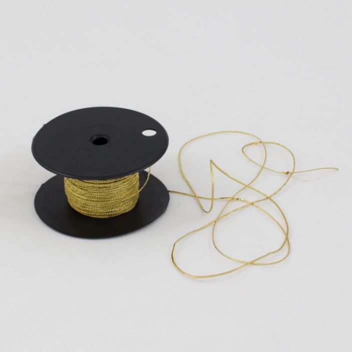 Cordão para etiqueta ouro-prata 100m