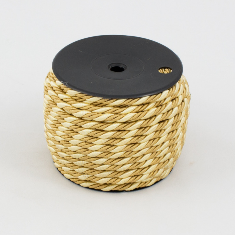 Cordão nº4 Bicolor  - Castanho